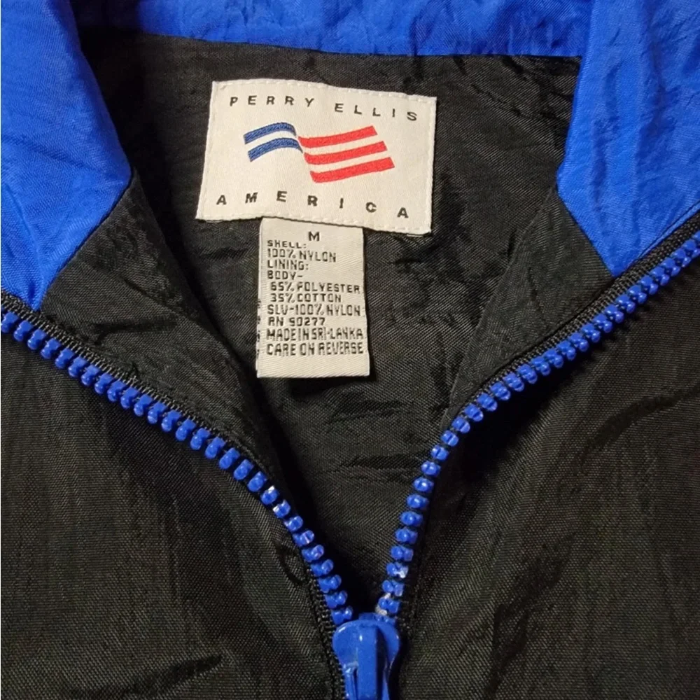 Perry Ellis Zip Up Nylon Jacket - Picture 3 of 6